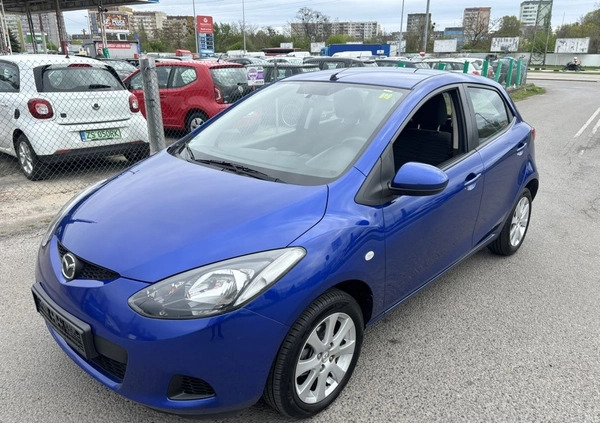 Mazda 2 cena 14900 przebieg: 160000, rok produkcji 2009 z Szczecin małe 742